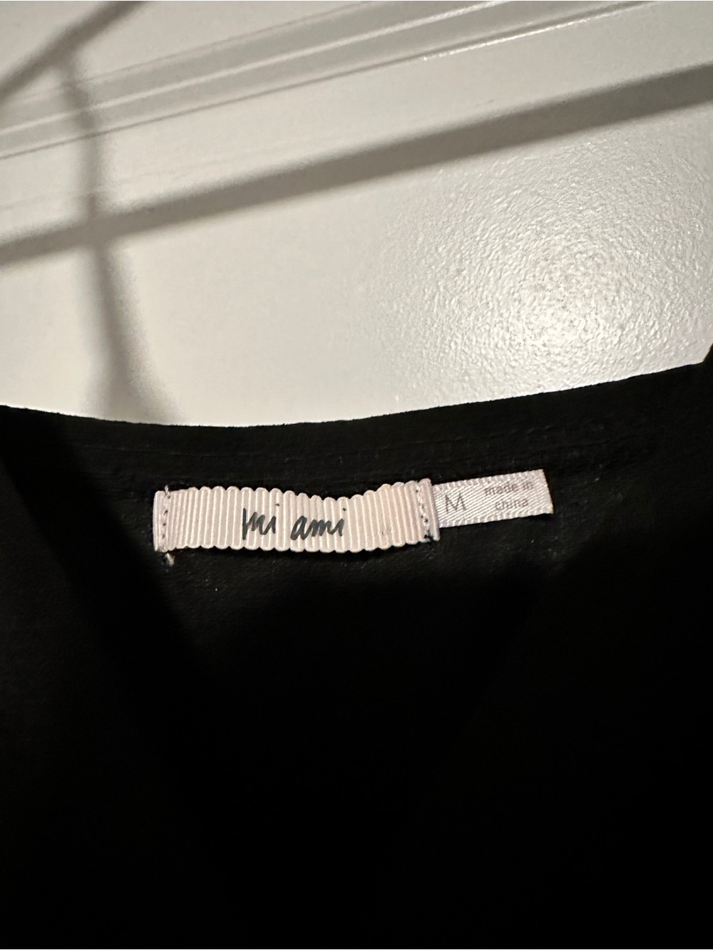 Twist front black mini dress - Picture 2 of 3